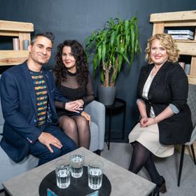 Radek Banga s manželkou Veronikou navštívili talkshow Miluše Bittnerové, Na kafeečko.