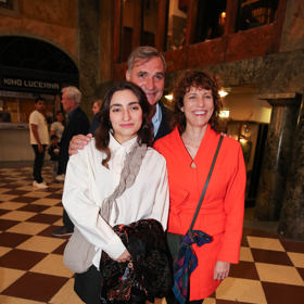 Dcera Jiřího Macháčka, Berta, podědila půvaby po své mamince a po tátovi široký úsměv.