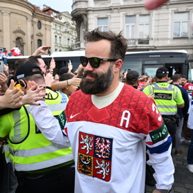 Hokejový obránce Radko Gudas.