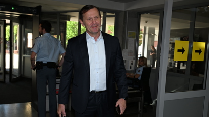 FOTO: Jaromír Soukup jde k soudu s Agátou.