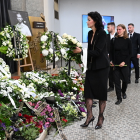 Pohřeb Ondřeje Křivky.