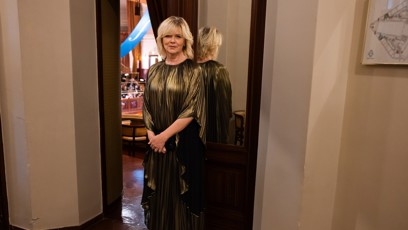 FOTO: Jindy elegantní Eva Pavlová tentokrát nesáhla po dobré volbě.