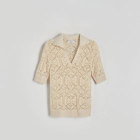 Háčkovaná blůza, Reserved, 699 Kč