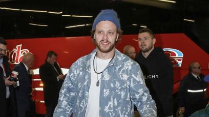 FOTO: David Pastrňák v bundičce od Louis Vuittona.