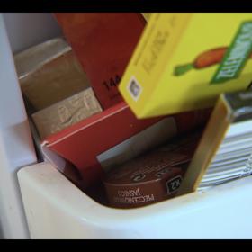 Prošlé věci v lednici.