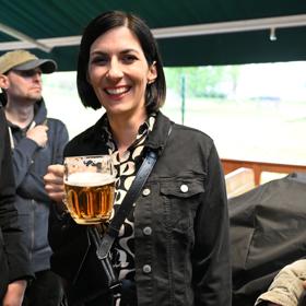 Prášek byl přitom nedaleko její kanceláře.