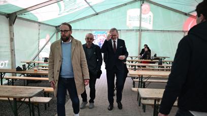 FOTO: Petr Fiala na odchodu.