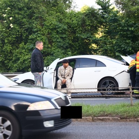 Jan Bendig a Lukáš Rejmon měli autonehodu.