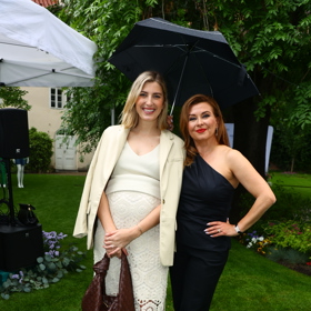 Michaela Říbalová na akci Marks & Spencer s herečkou Danou Morávkovou.