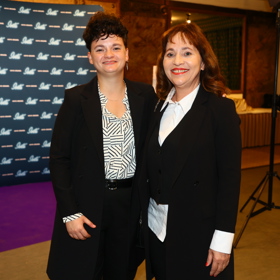 Alena Mihulová s dcerou Karolínou.