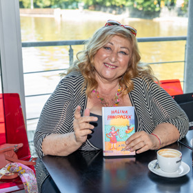 Halina Pawlowská na křtu své nejnovější knihy "...a přeskočila jiskra". 