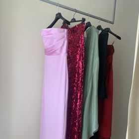 Můj první předvýběr. V kabinkách jsem strávila dobrou hodinu.