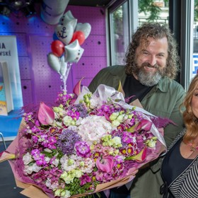 Kmotrem nové knihy Haliny Pawlowské byl cukrář Josef Maršálek.