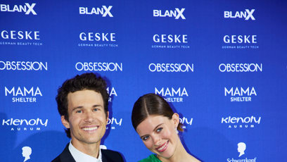 FOTO: Albert Černý s partnerkou