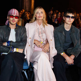 Daniela Peštová přišla na slavnostní večer se svými syny, starším Yannickem a mladším Paulem Henrym.