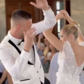 Anastasia Chocholatá si vzala fotbalistu Matouše Trmala.