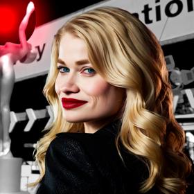 Showbyznysová redaktorka Eliška.