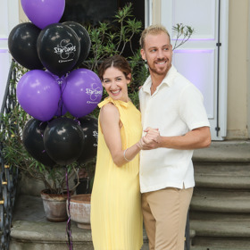 Herečka Marta Dancingerová se svým tanečním partnerem Martinem Prágrem míří na taneční parket StarDance.