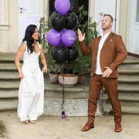 Kuchařka Chili Ta Thuy se svým tanečním partnerem Jakubem Mazůchem.