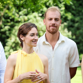 Herečka Marta Dancingerová si s Martinem Prágrem ve StarDance dobře rozumí.