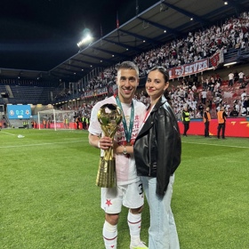 Ondřej má v Lucii velkou oporu.