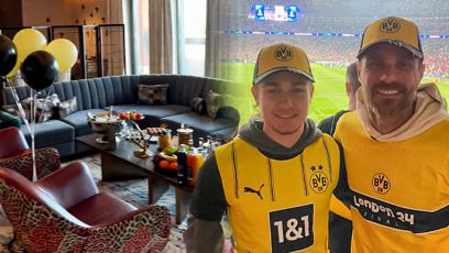 FOTO: Leoš Mareš a jeho snový víkend se synem v Anglii.