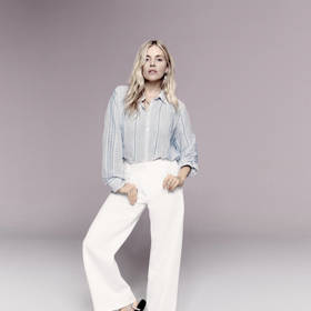 Jednoduché modely s boho prvky herečka miluje.