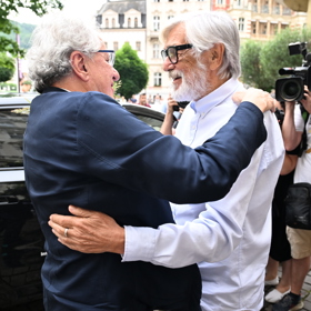 Došlo i na objetí.