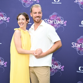 Marta Dancingerová a Martin Prágr.