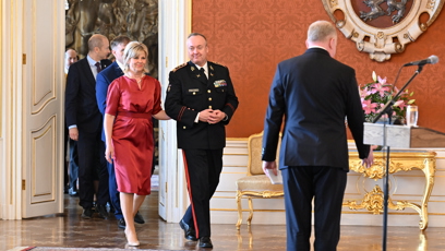 FOTO: První dáma Eva Pavlová se sladila s Čaputovou.