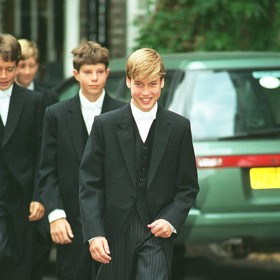 V roce 1995 to vypadalo, že má William vlasů na rozdávání. Účesem, konkrétně ofinkou a odstínem hřívy, se velmi podobal mamince Dianě.