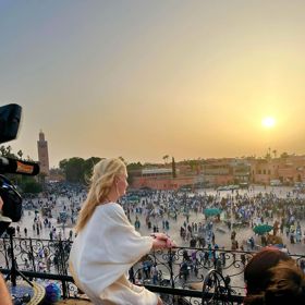 I Olga Menzelová se na sociálních sítích pochlubila snímky z Maroka. "Maroko….Marrakéš…barvy, vůně, chutě, riády….pohádka," napsala producentka. 