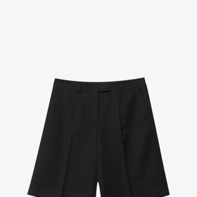 Černé elegantní bermudy, Stradivarius, 599 Kč