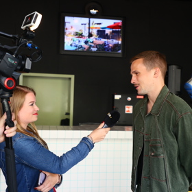 Martin Carev během rozhovoru pro eXtra.cz. 