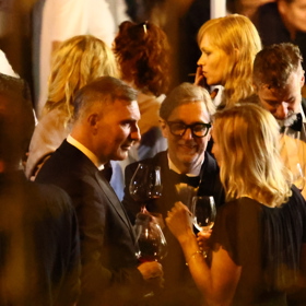 Jiří Macháček s Alešem Najbrtem.                                                                                             
