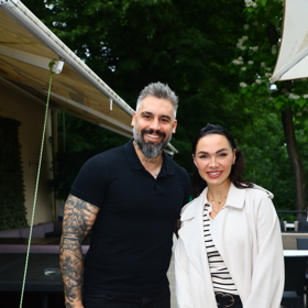 Josef Kůrka a Kamila Nývltová na tiskovce k Muži roku. 