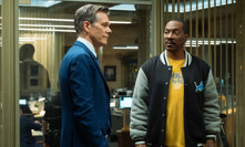 Eddie Murphy s Kevin Baconem během natáčení.