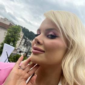 Gabriella Jiráčková strávila nad tímto make-upem více než pět hodin. 