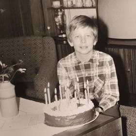 Aleš Cibulka na archivním snímku. Dětství prožil na malém městě. 