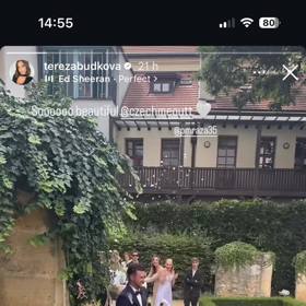 Petr Mrázek a Sára Olivová se vzali.