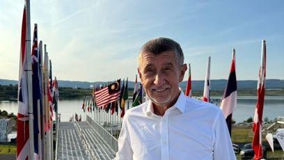 FOTO: Andrej Babiš zkusil i vzpírání.