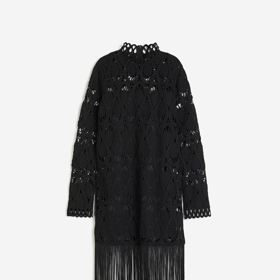 Háčkované šaty do města se spodničkou. H&M, 649 Kč