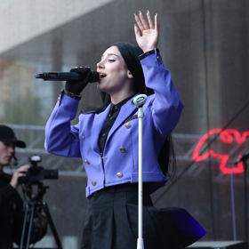 Zpěvačka Pam Rabbit to v Karlových Varech pořádně rozjela. 