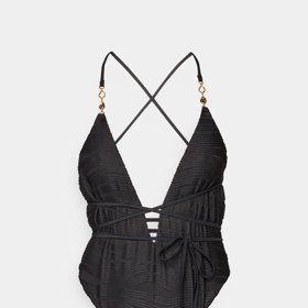 Plavky s výstřihem a šněrováním. Bluebella, 2 890 Kč