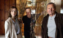 Marika Šoposká, Kryštof Hádek a Miroslav Krobot natáčí druhou řadu seriálu Oktopus.