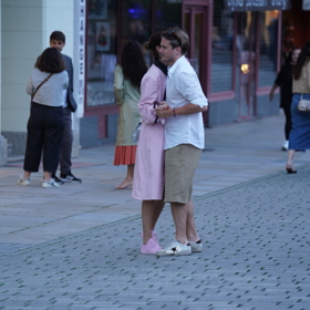 Daniela s Ondřejem ve Varech. 