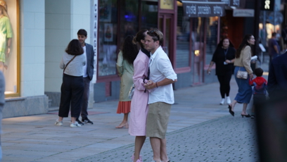 FOTO: Nehrála tam sice hudba, jim to ale nevadilo. Tančili, jako by měli vedle sebe orchestr.