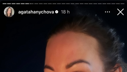 FOTO: Hanychová v luxusním tílku Prada.