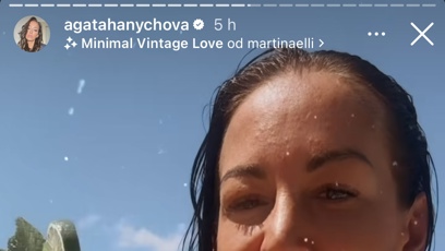FOTO: Hanychová si užívá dovolenou snů.
