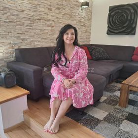 Andrea Kalivodová nás přivítala v domě, kde bydlí s manželem a dvěma syny.